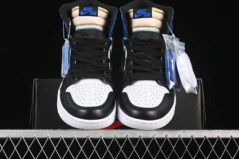 All categories Air Jordan Jordan series basketball shoes Air Jordan 1 High OG version Fragment x Union x Air Jordan 1 Retro AJ1 Joe 1 new deconstructed royal blue high-top basketball shoes IO7847-001